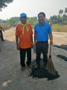 ซ่อมแซมถนนบ้านทุ่งจาน