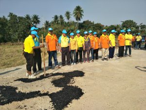 ซ่อมแซมถนนบ้านทุ่งจาน