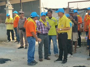 ซ่อมแซมถนนบ้านทุ่งจาน