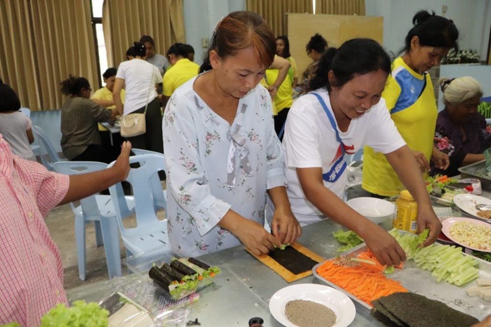โครงการฝึกอบรมอาชีพประจำปี ๒๕๖๒
