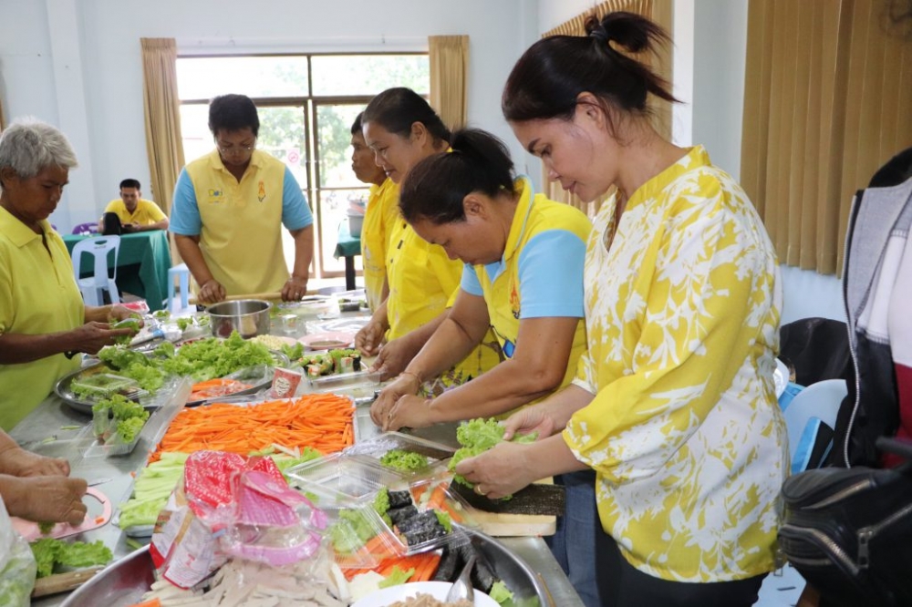 โครงการฝึกอบรมอาชีพประจำปี ๒๕๖๒