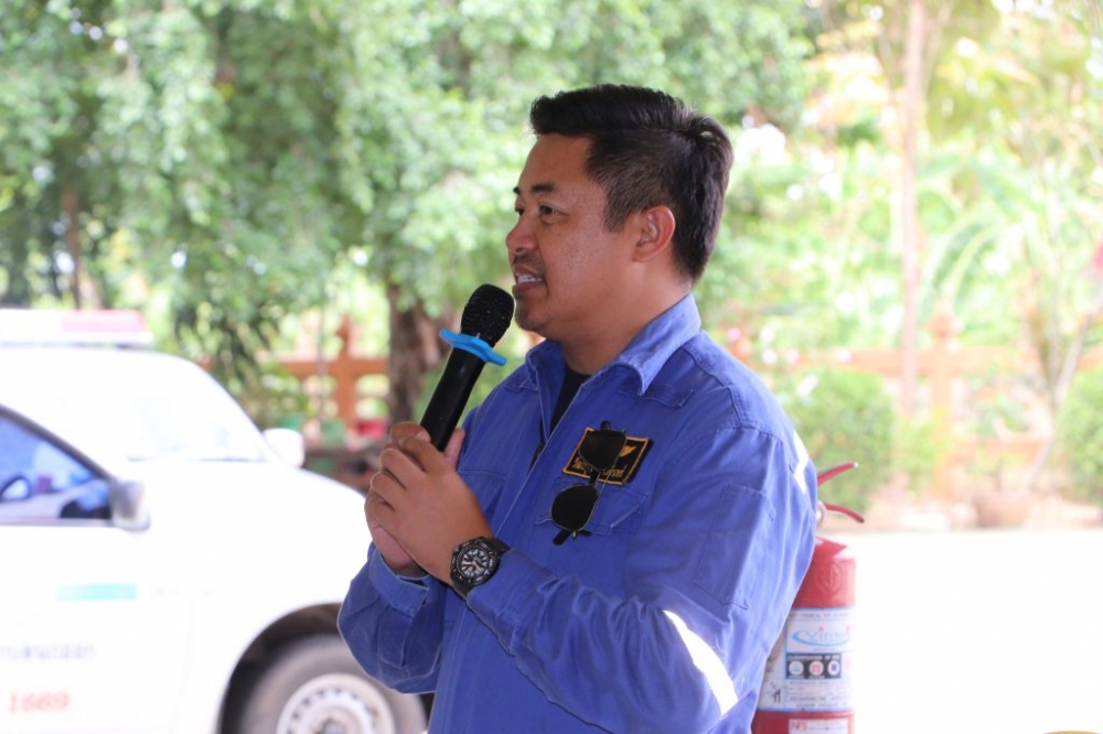 โครงการป้องกันอัคคีภัยและสาธิตการดับเพลิง