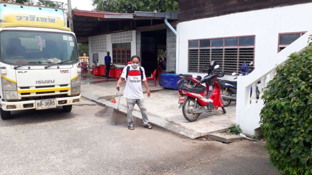 กิจกรรมป้องกันเชื้อไวรัสโควิด19