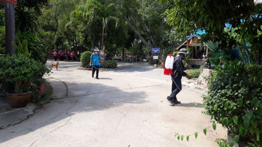 กิจกรรมป้องกันเชื้อไวรัสโควิด19