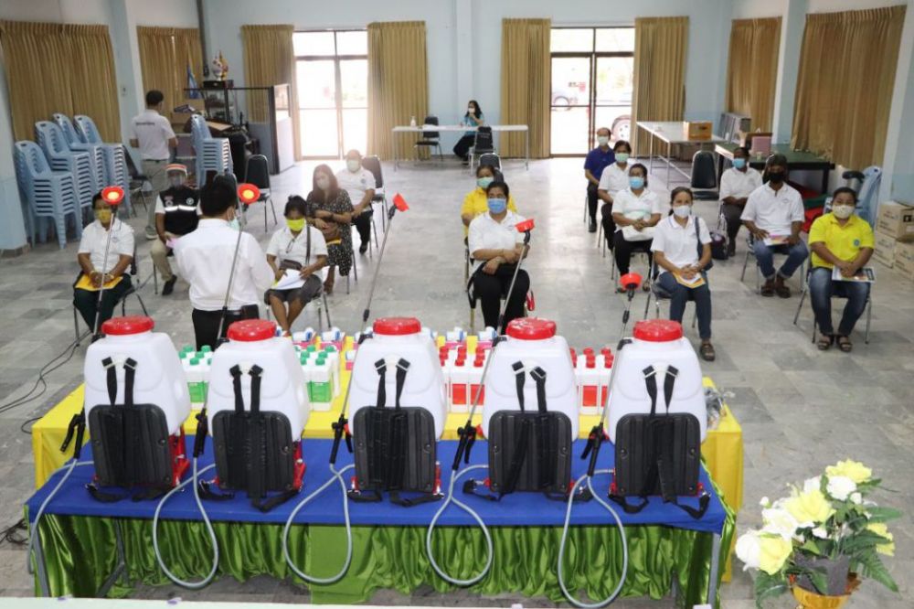 กิจกรรมป้องกันเชื้อไวรัสโควิด19