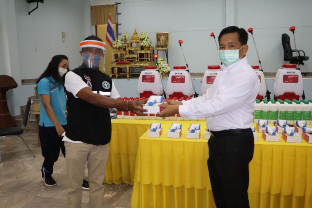 กิจกรรมป้องกันเชื้อไวรัสโควิด19