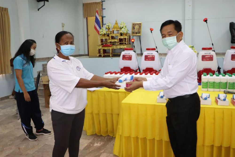 กิจกรรมป้องกันเชื้อไวรัสโควิด19