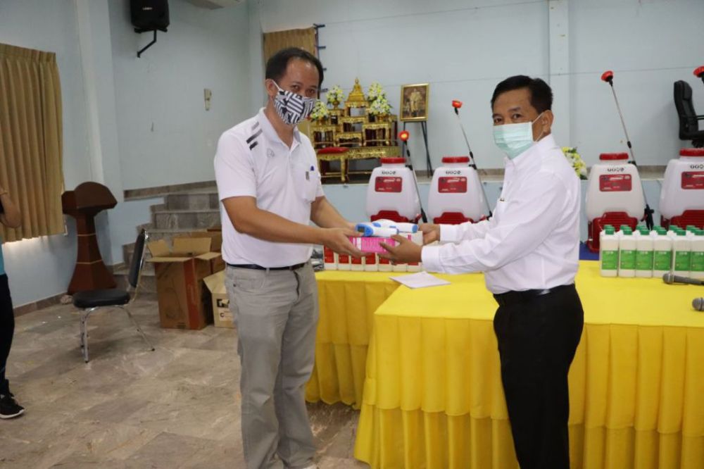 กิจกรรมป้องกันเชื้อไวรัสโควิด19