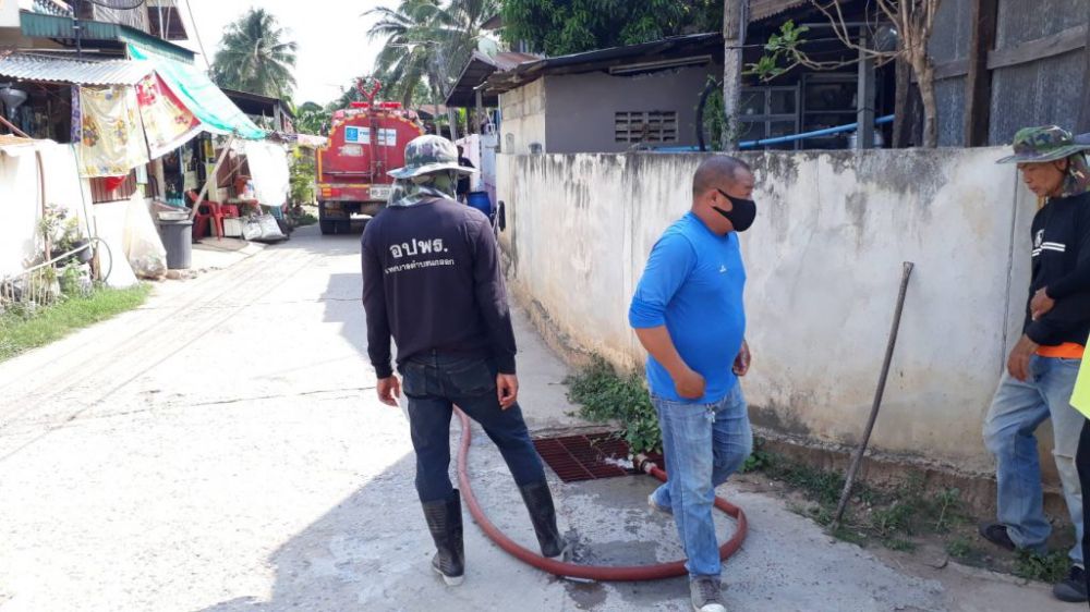 ออกสำรวจแหล่งน้ำเสีย