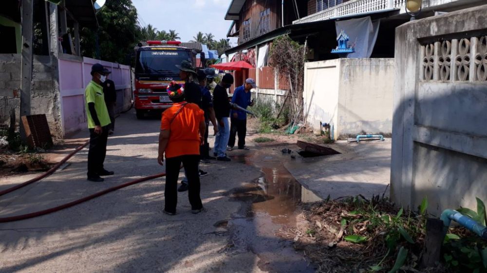 ออกสำรวจแหล่งน้ำเสีย