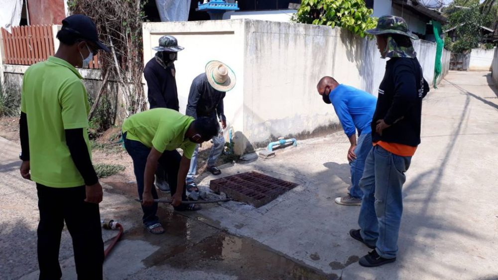 ออกสำรวจแหล่งน้ำเสีย