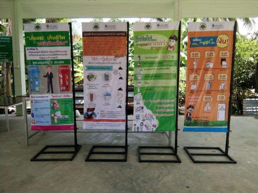 ป้ายคัดแยกขยะ