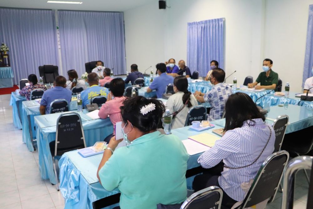ประชุมชี้แจงการเข้าร่วมปฏิบัติงานตามแผนพัฒนาเทศบาลตำบลนกออก