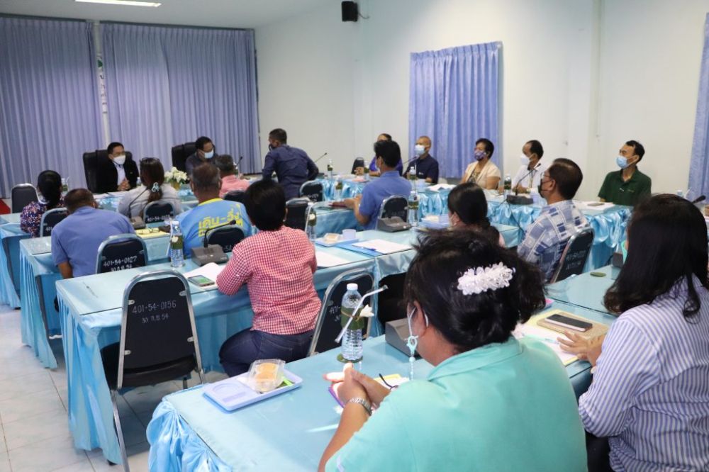 ประชุมชี้แจงการเข้าร่วมปฏิบัติงานตามแผนพัฒนาเทศบาลตำบลนกออก