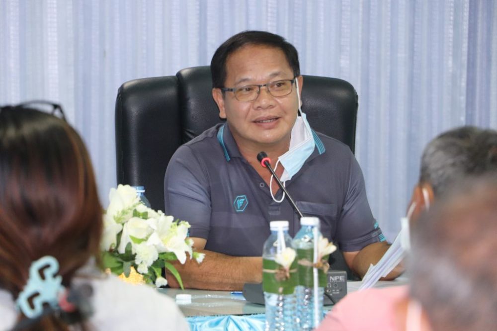 ประชุมชี้แจงการเข้าร่วมปฏิบัติงานตามแผนพัฒนาเทศบาลตำบลนกออก