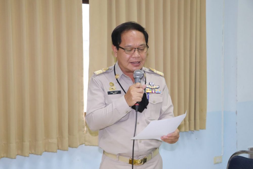 ประชุมสภาเทศบาลตำบลนกออกครั้งแรก