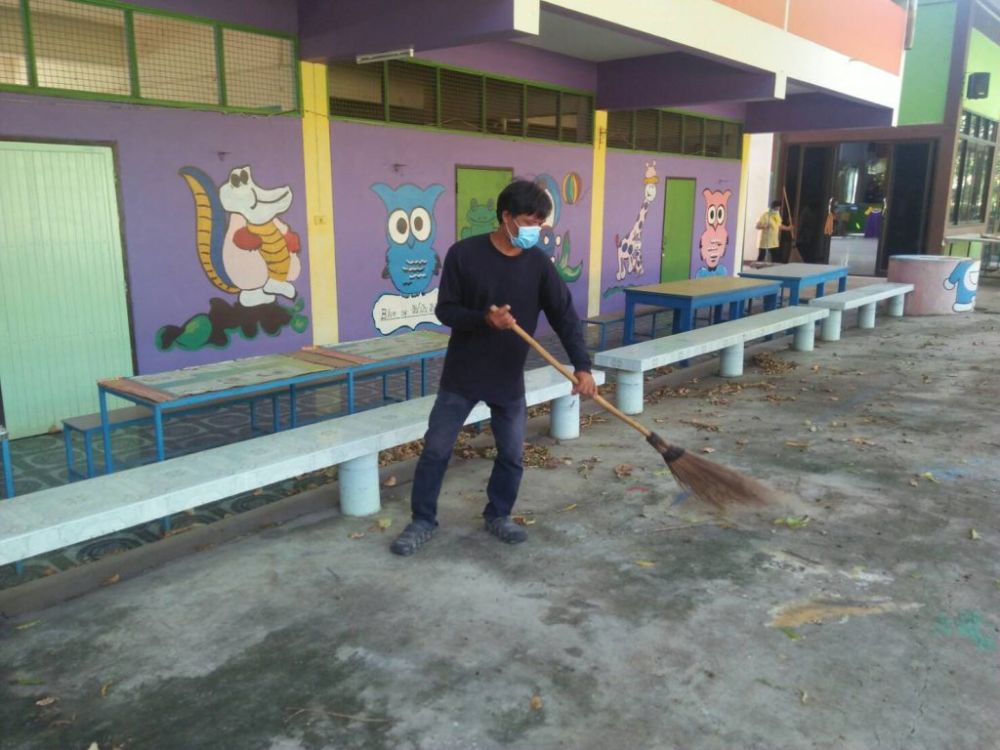 จัดเตรียมสถานที่ Local Quarantine