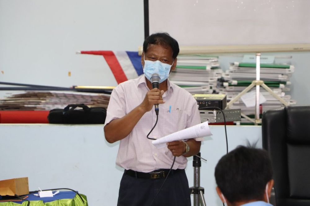 ร่วมประชุมเพื่อป้องกันการแพร่ระบาด