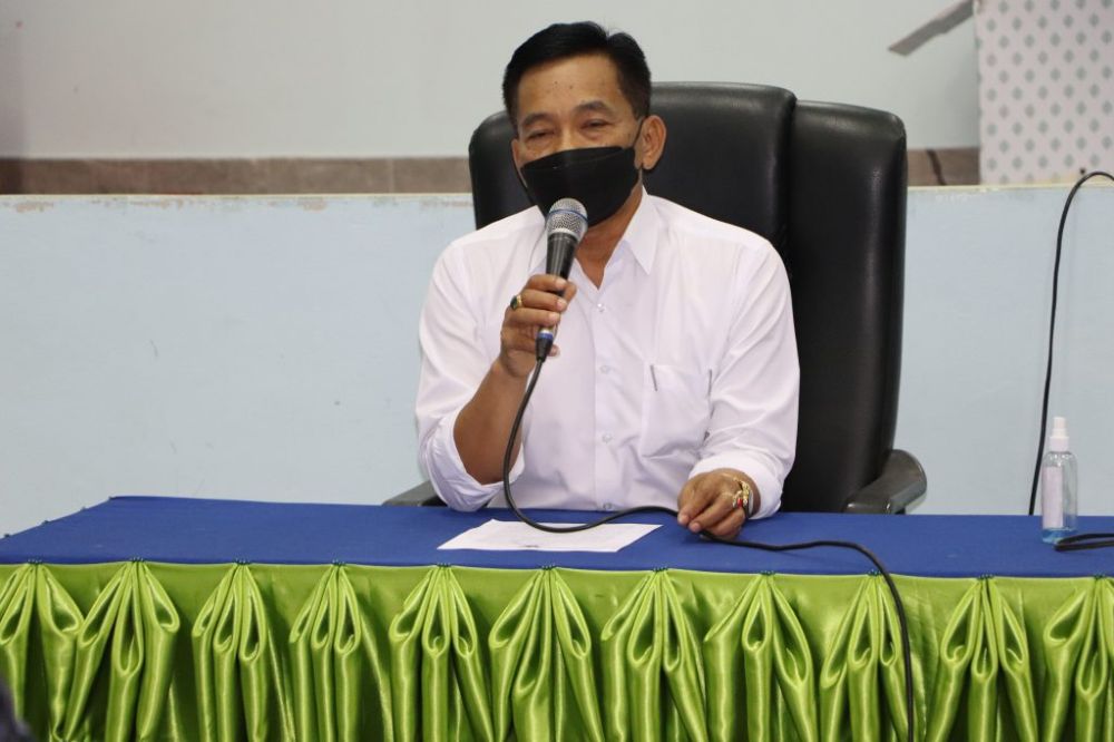 ร่วมประชุมเพื่อป้องกันการแพร่ระบาด