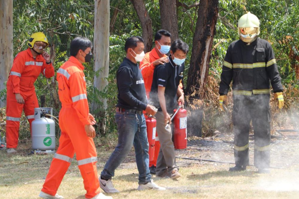โครงการป้องกันอัคคีภัยในชุมชน